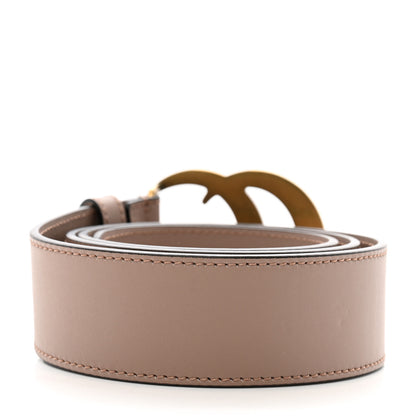 Gucci Calfskin Double G 40mm Belt 85 34 Porcelain Rose 2 of 5