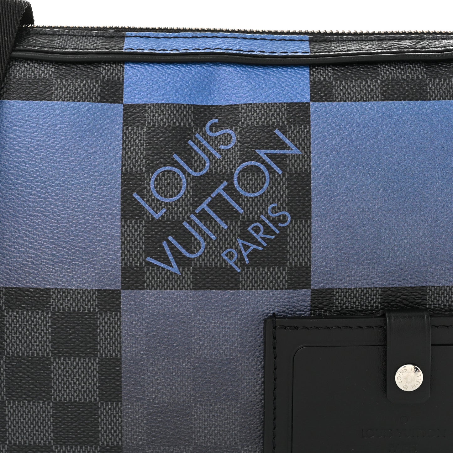 Giant Damier Graphite Alpha Messenger Bag Navy