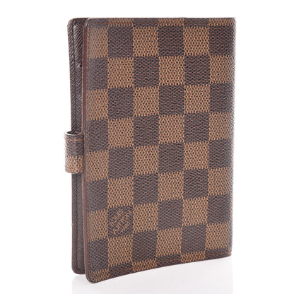 Louis Vuitton Damier Ebene Small Ring Agenda Cover 3 of 7