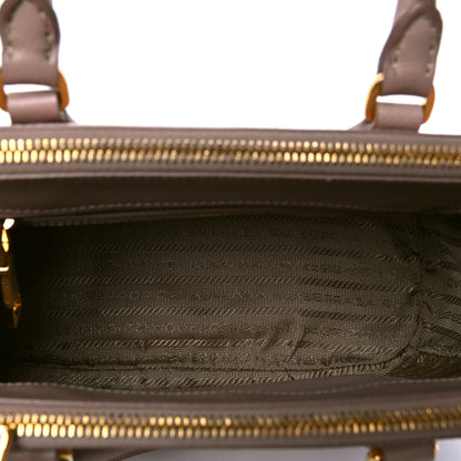 Prada Saffiano Mini Galleria Double Zip Tote Cammeo 7 of 7