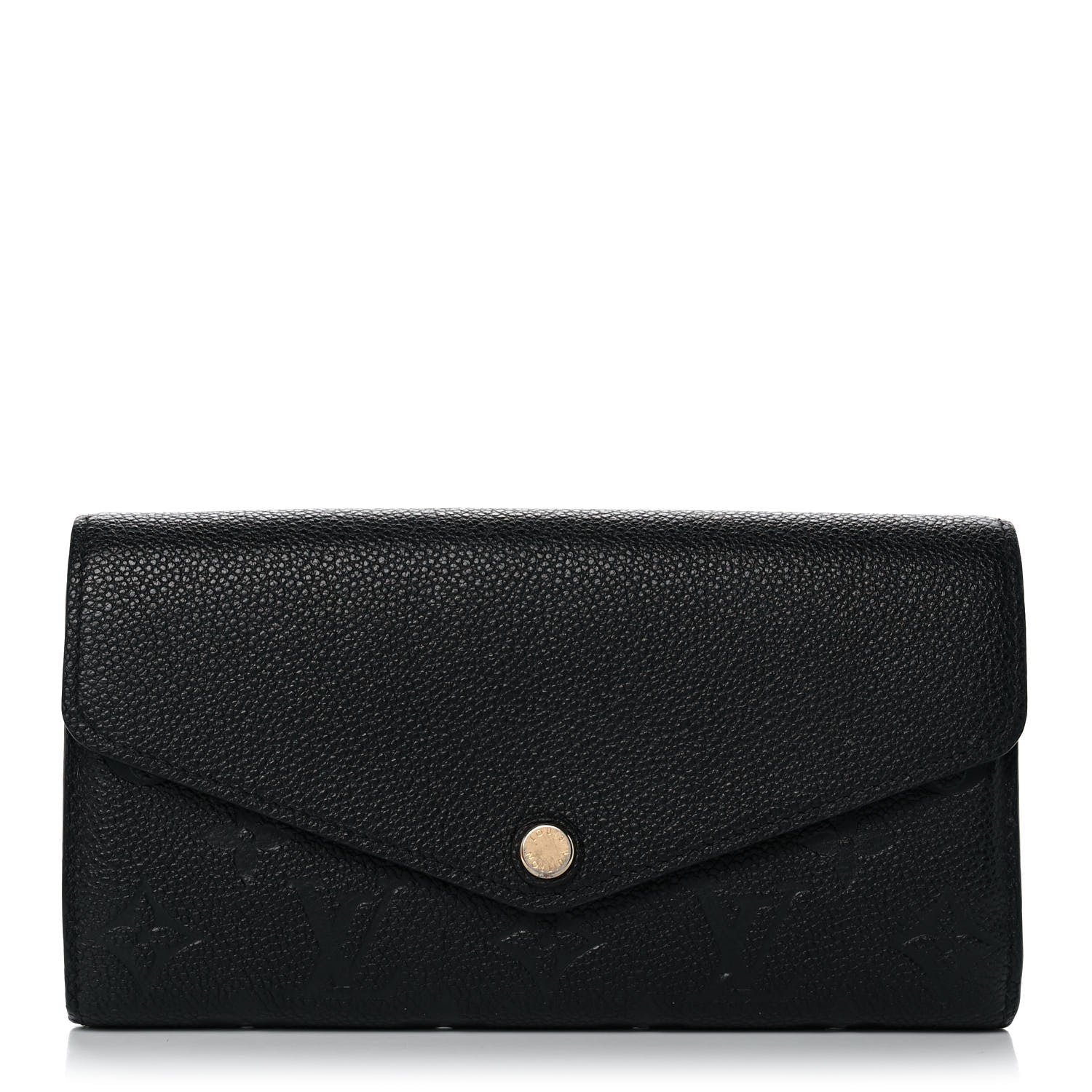 Louis Vuitton Empreinte Sarah Wallet NM Black 1 of 12