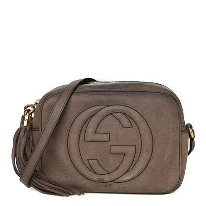 Gucci Vitello Range Small Soho Disco Bag Grey Field 1 of 37