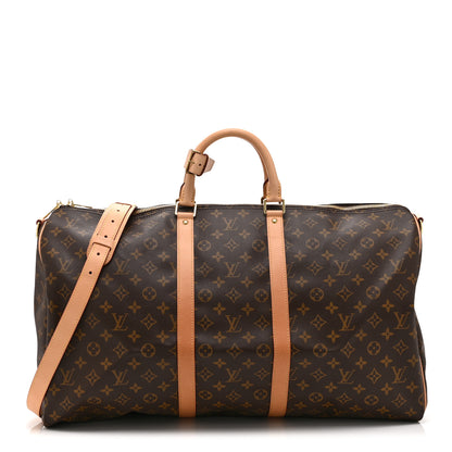 Louis Vuitton Monogram Keepall Bandouliere 55 1 of 8