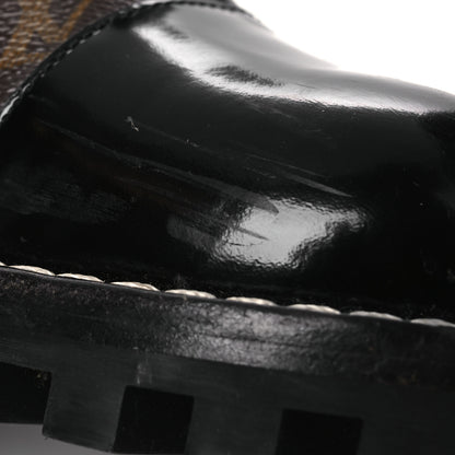 Louis Vuitton Patent Calfskin Monogram Star Trail Ankle Boots 40 Black 12 of 12