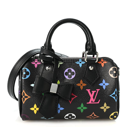 Louis Vuitton LV x TM Monogram Multicolor Nano Speedy Black 1 of 17