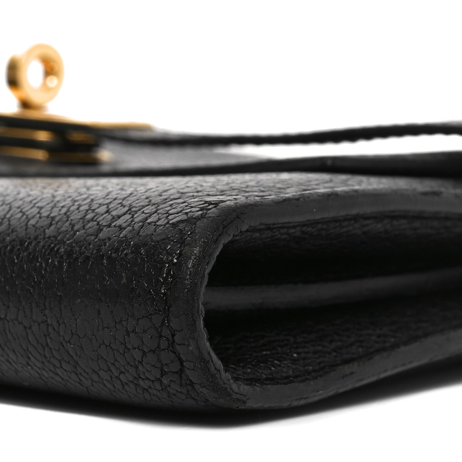 Hermes Chevre Mysore Kelly Longue Wallet Black 9 of 9