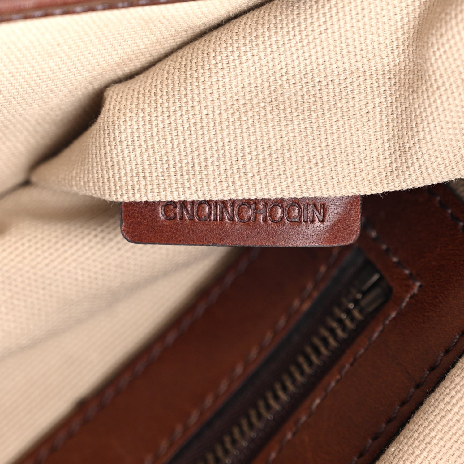 Burberry Canvas Mega Check Print Tote Beige 8 of 13