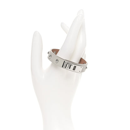 Hermes Swift Mini Dog Clous Ronds Bracelet T2 Gris Asphalte 2 of 6