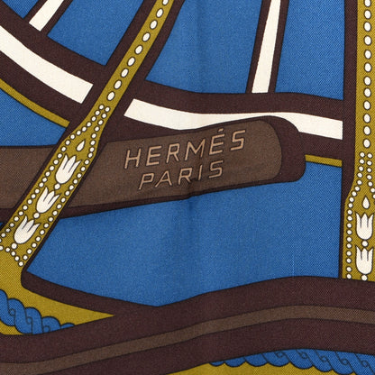 Hermes Silk Balade En Berline Scarf 90 3 of 5