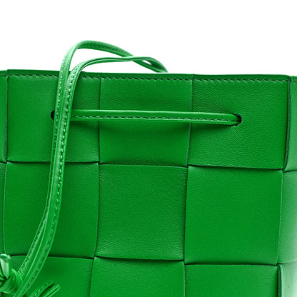 Bottega Veneta Nappa Maxi Intrecciato Small Cassette Bucket Bag Parakeet 7 of 9