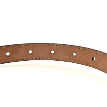 Gucci Calfskin Crystal Interlocking G Belt 85 34 Sasso 4 of 5