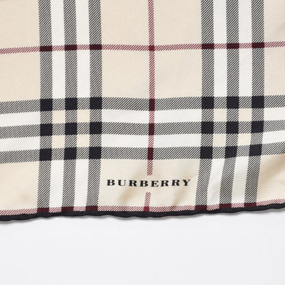 Burberry Silk House Check Scarf Black 3 of 5
