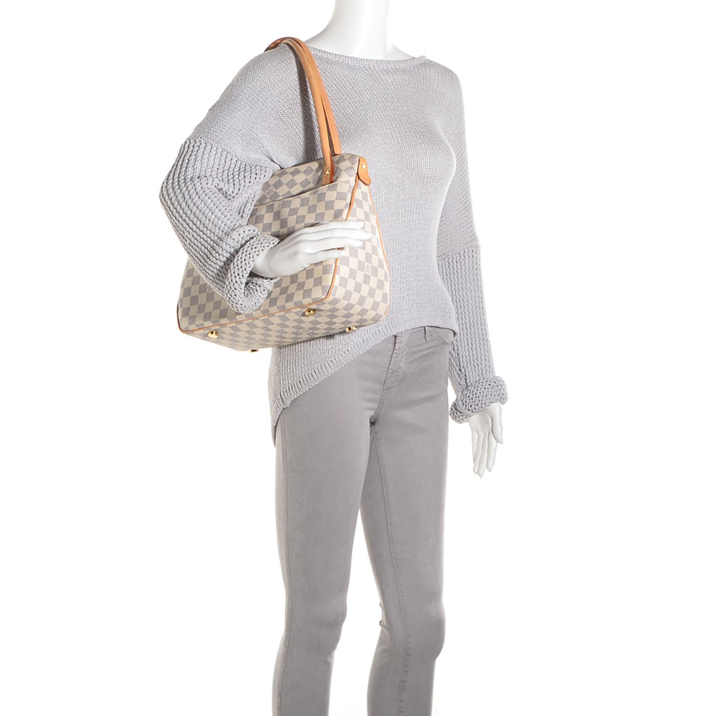 Damier Azur Figheri PM