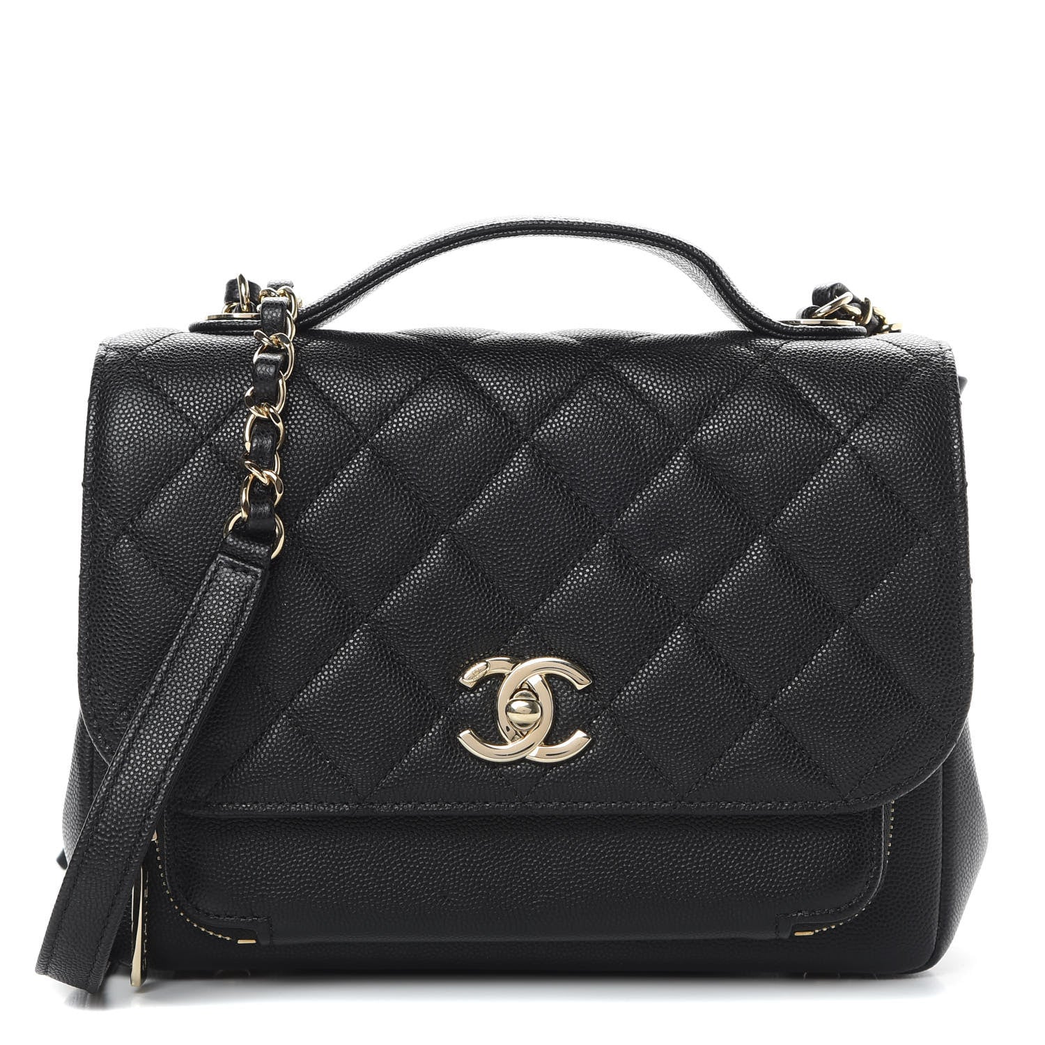 Chanel Caviar Quilted Medium Business Affinity Flap Black 1 of 13