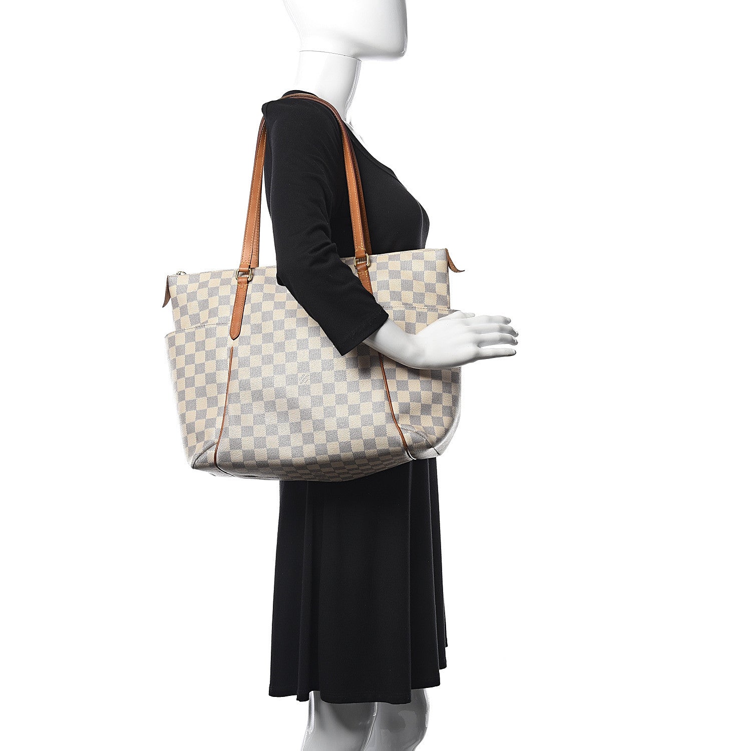 Louis Vuitton Damier Azur Totally MM 2 of 14