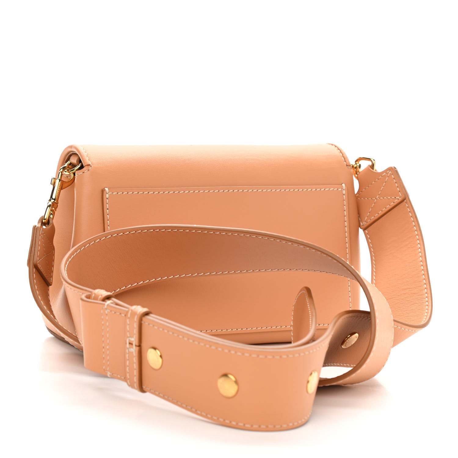 Burberry Smooth Calfskin Hackberry Crossbody Bag Warm Sand 3 of 11