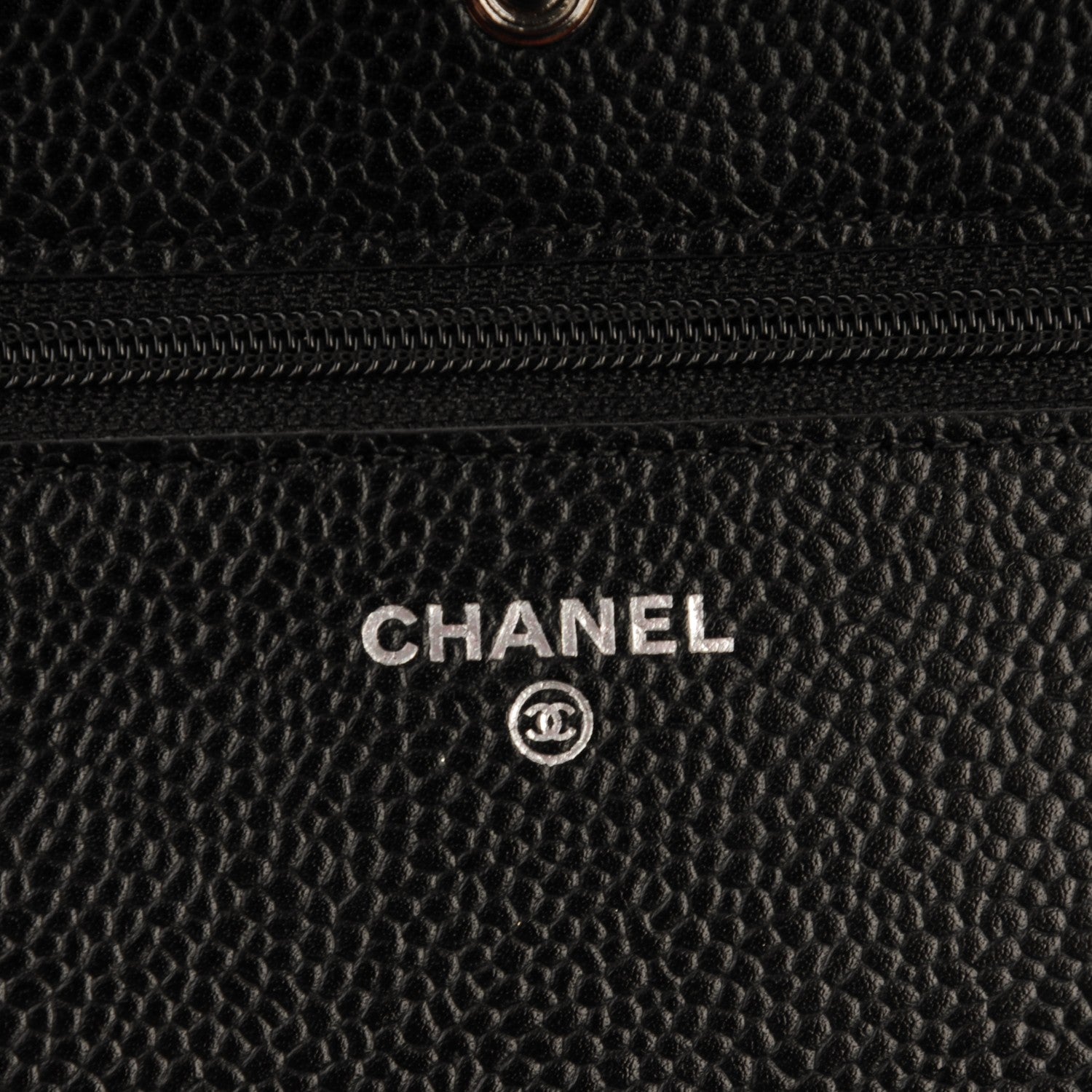 Chanel Caviar Quilted Wallet On Chain WOC Black 5 of 8