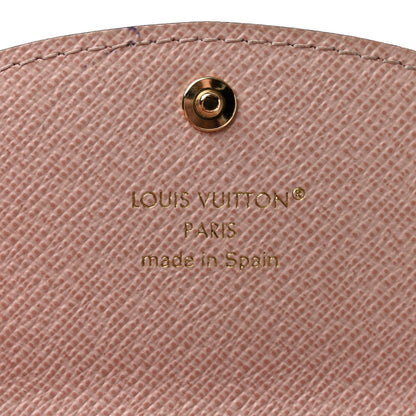 Louis Vuitton Monogram Rosalie Coin Purse Rose Ballerine 6 of 9