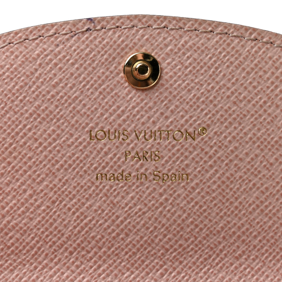 Louis Vuitton Monogram Rosalie Coin Purse Rose Ballerine 1996987 ...