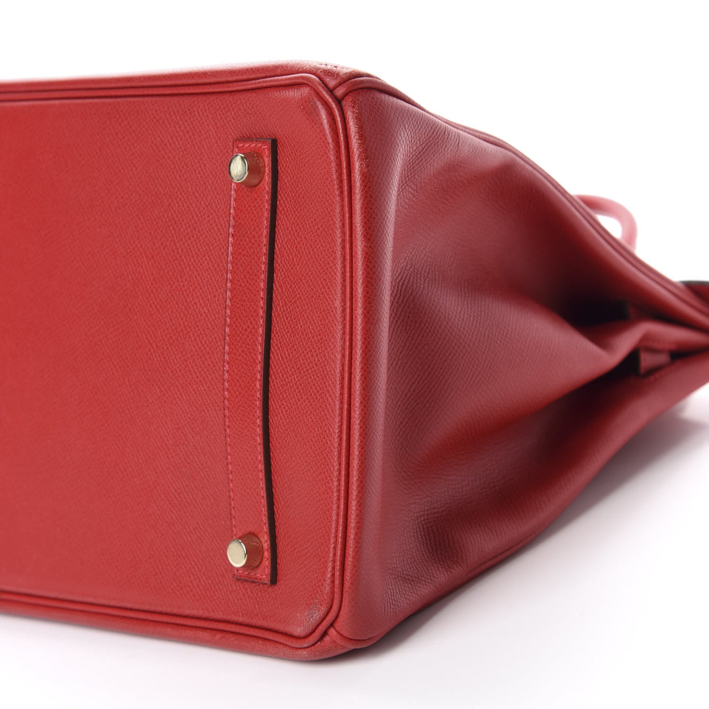 Epsom Birkin 35 Rouge Casaque