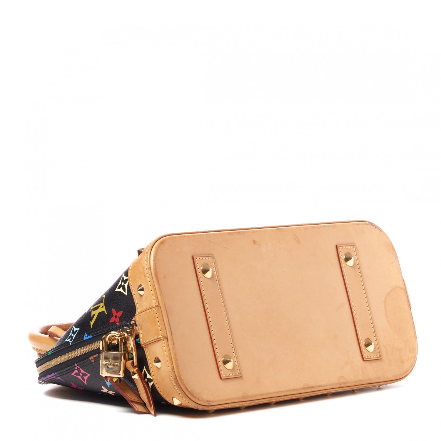 Louis Vuitton Monogram Multicolor Alma Black 3 of 7