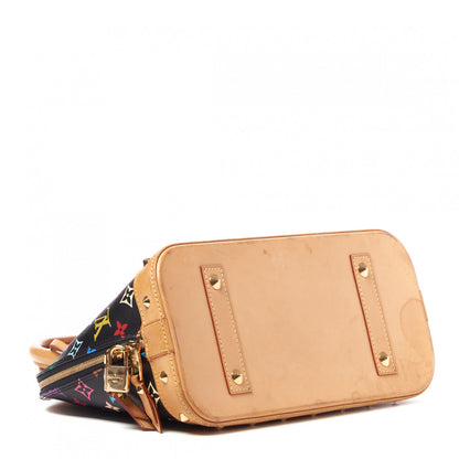 Louis Vuitton Monogram Multicolor Alma Black 3 of 7
