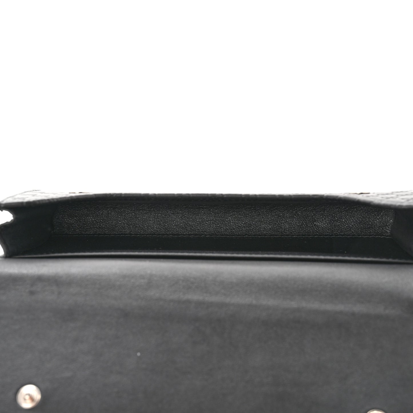 Microguccissima Travel Document Case Black