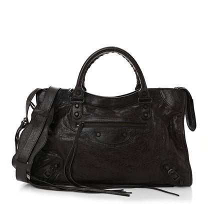 Balenciaga Agneau Classic Hardware City Charbon 1 of 11