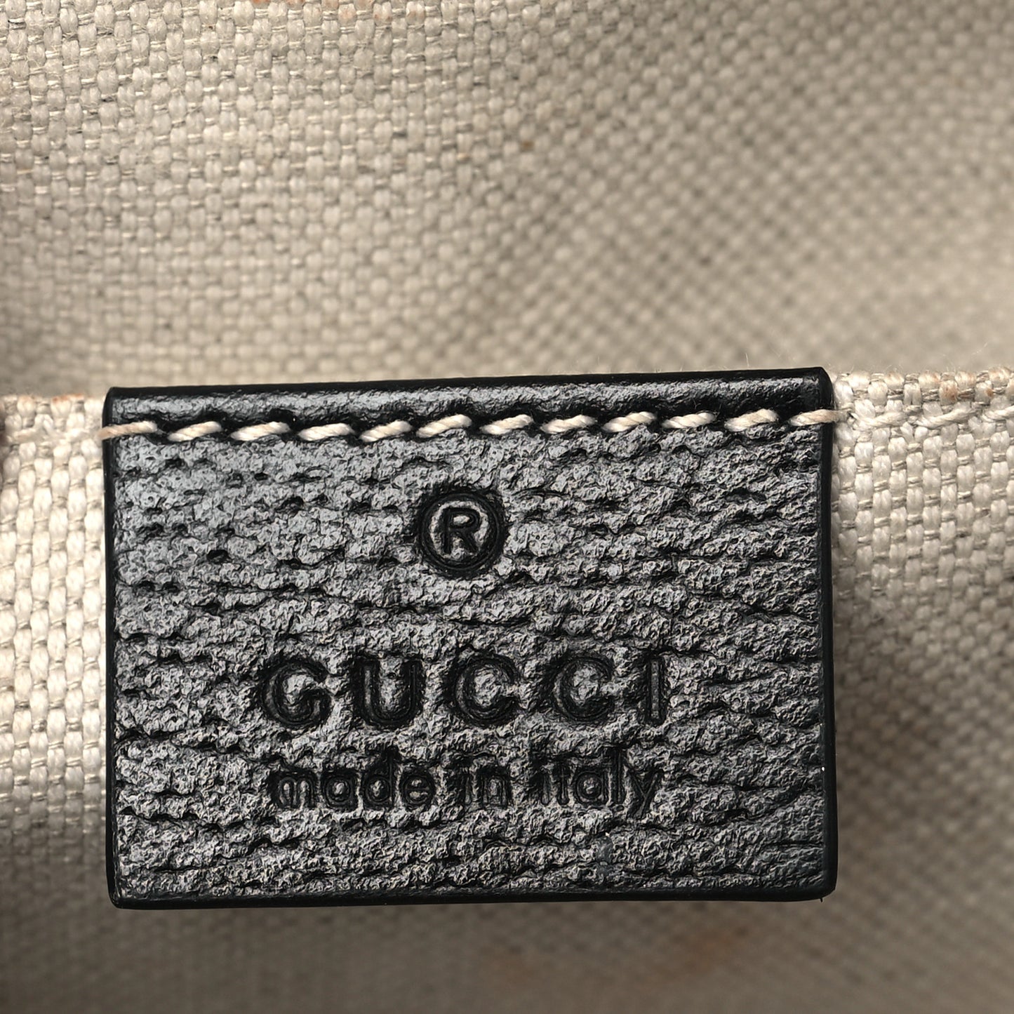 Jacquard Black Denim GG Monogram Textured Dollar Calfskin Mini Ophidia Shoulder Bag Black Ivory