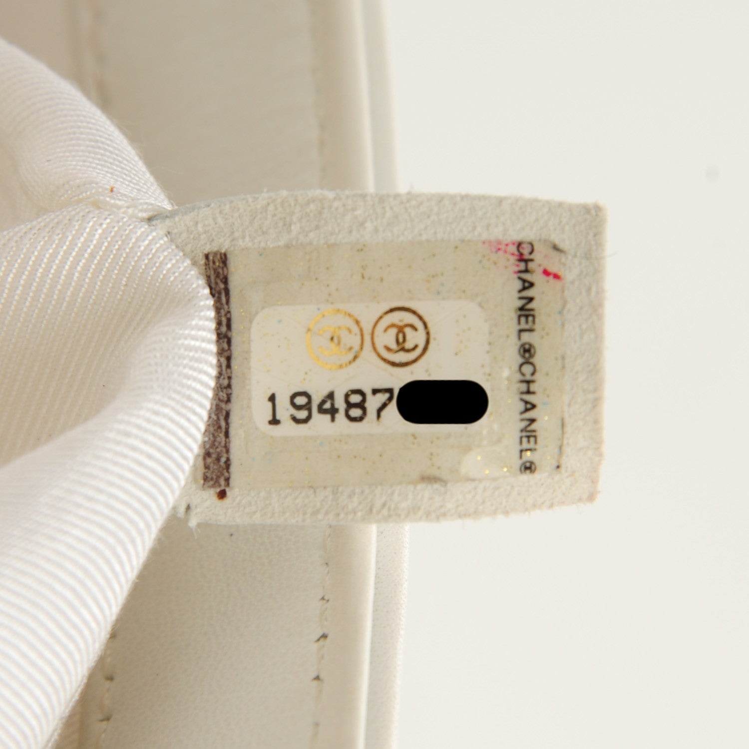 Chanel Braided Sheepskin Medium Boy Reverso Flap White 8 of 9