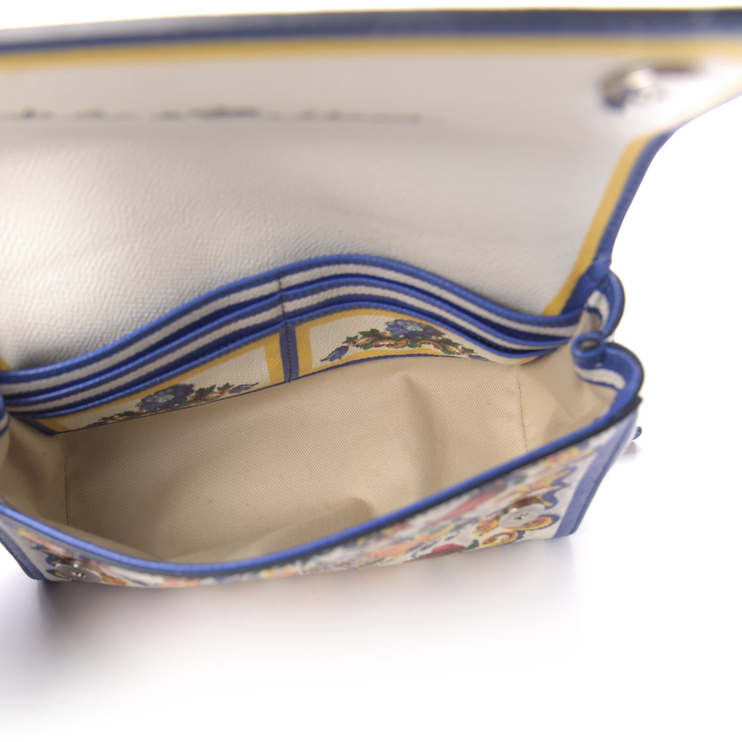 Dolce & Gabbana Dauphine Majolica Printed Mini Miss Sicily Bag Multicolor 6 of 12