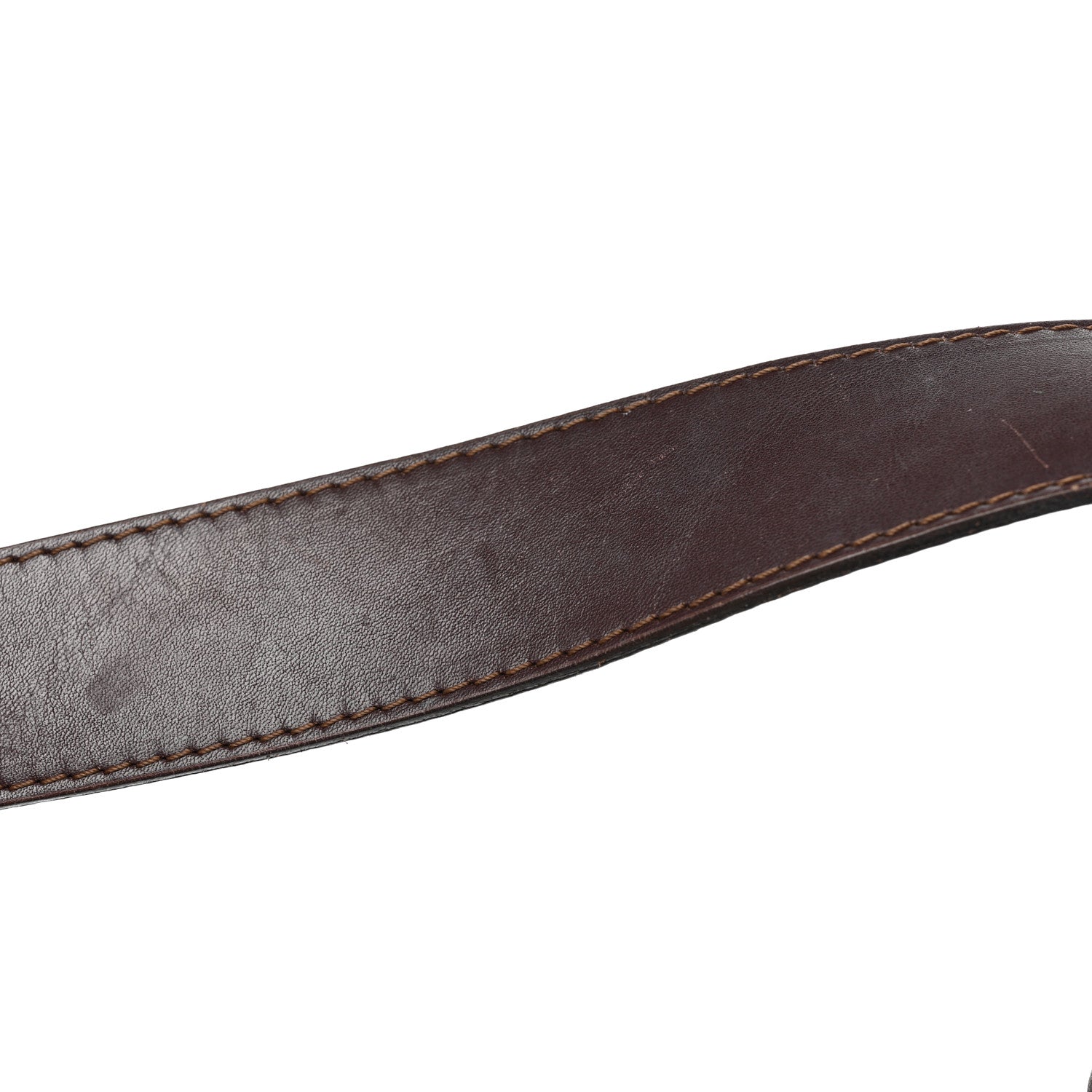 Burberry Haymarket Check Buckle Shoulder Bag Chocolate 9 of 14