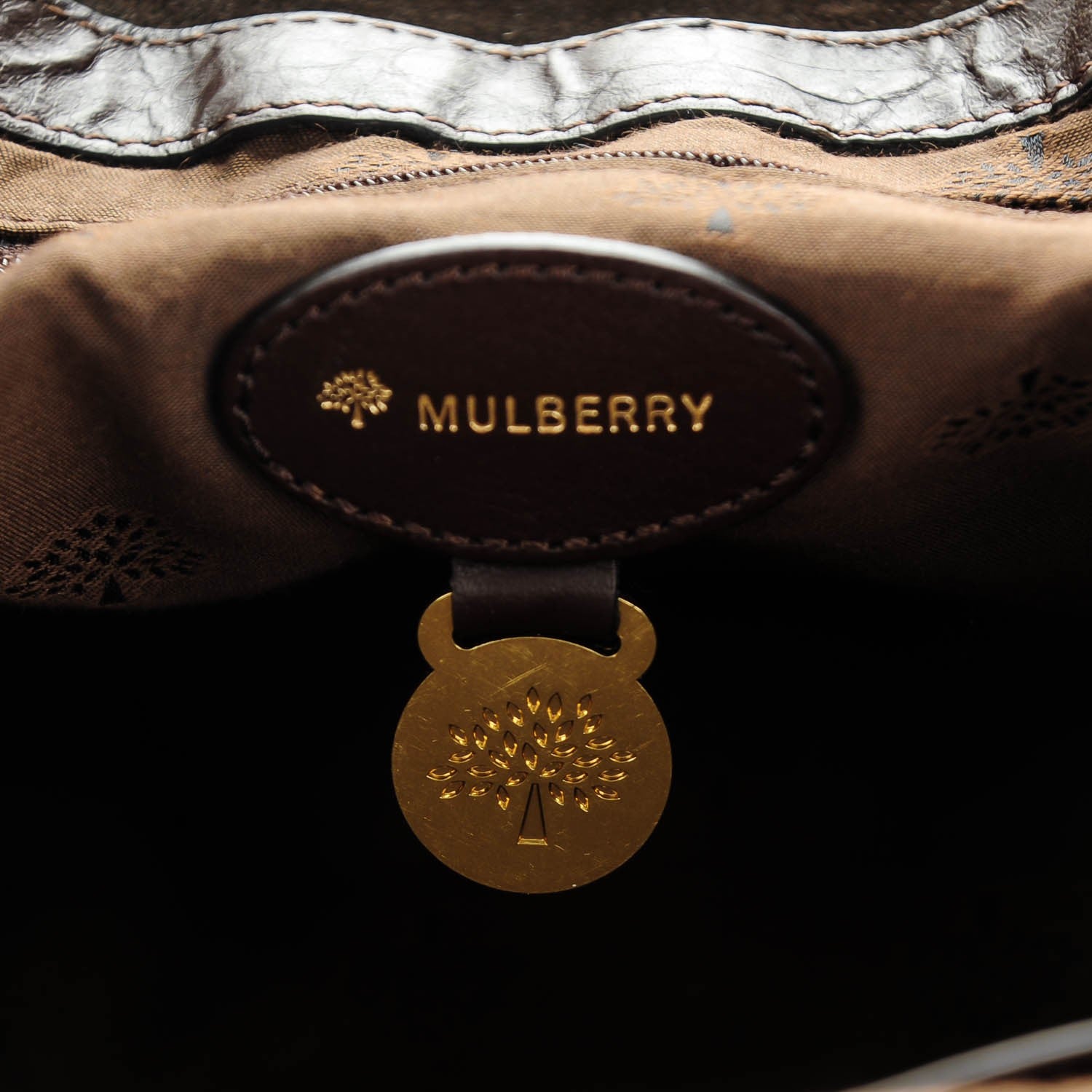 Mulberry Soft Buffalo Medium Alexa Chocolate 6 of 7