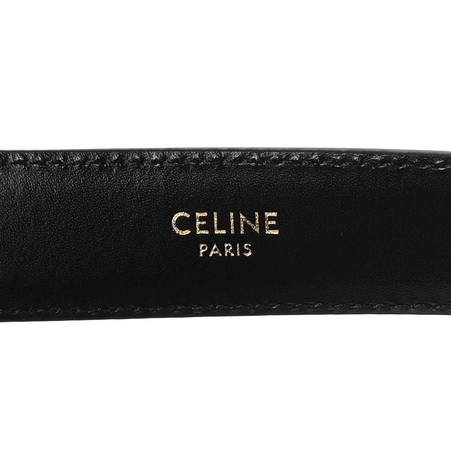 Box Calfskin Medium 25mm Triomphe Belt 85 34 Black