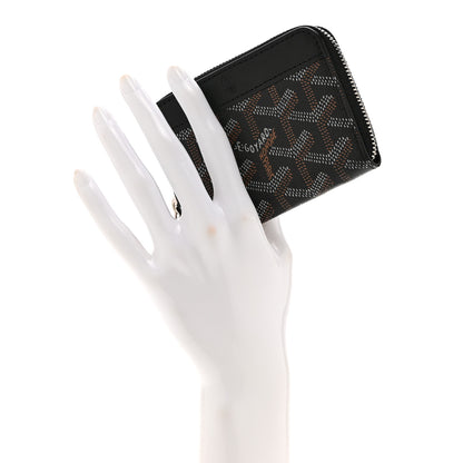 Goyard Goyardine Compact Wallet Black 2 of 10