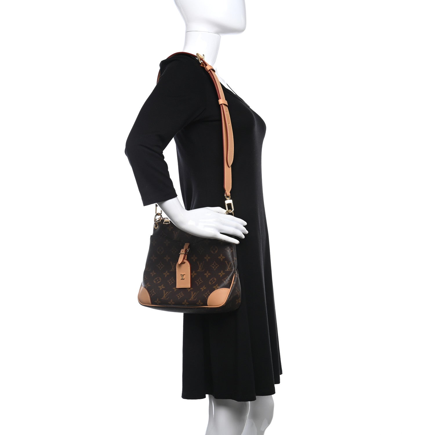 Louis Vuitton Monogram Odeon PM Natural 2 of 8
