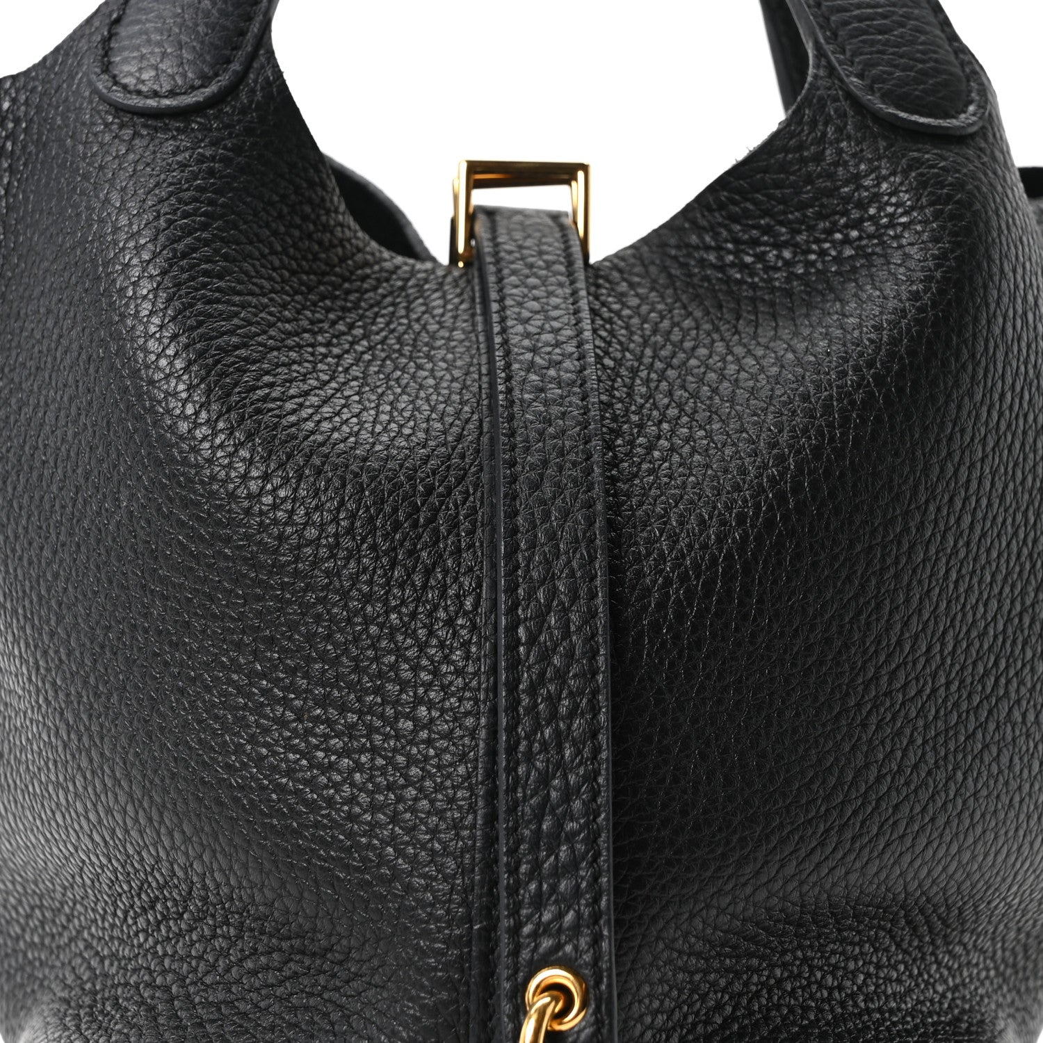 Hermes Taurillon Clemence Picotin Lock 18 PM Black Black 14 of 21