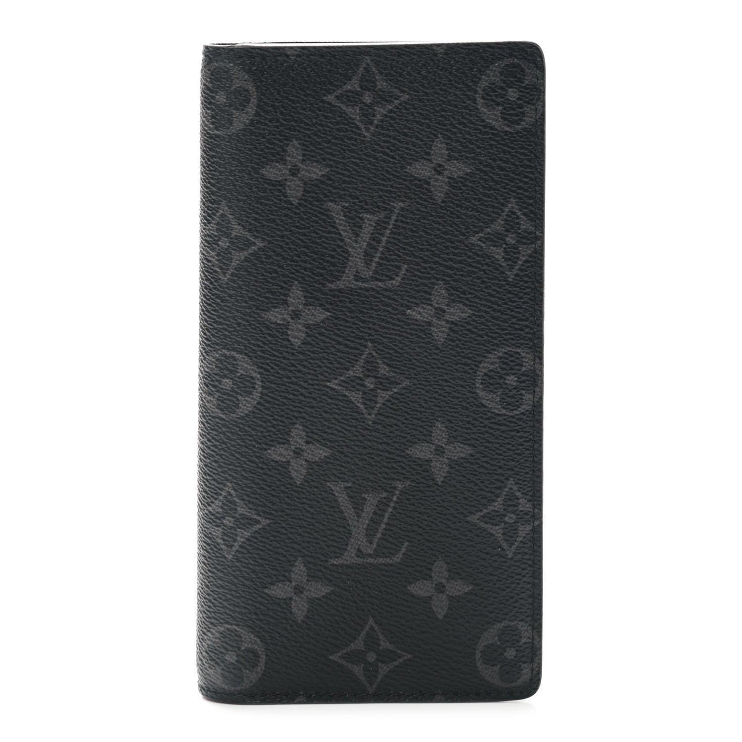 Louis Vuitton Monogram Eclipse Brazza Wallet 1 of 6