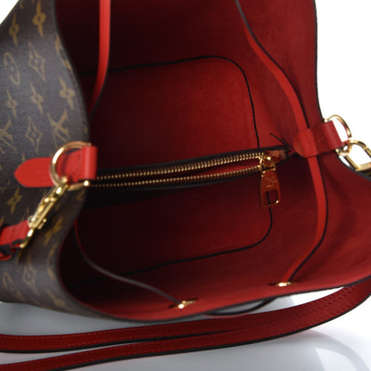 Louis Vuitton Monogram Neonoe MM Coquelicot 5 of 8