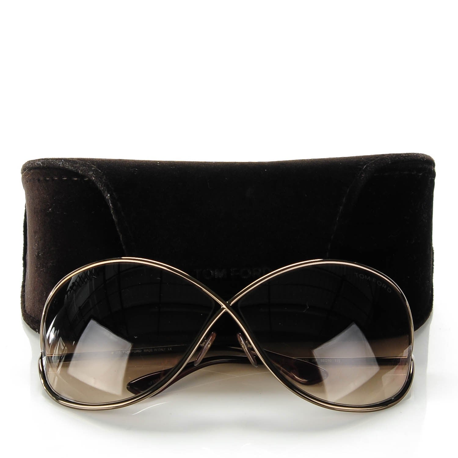 Tom Ford Miranda Crossover Sunglasses TF130 Bronze 3 of 7