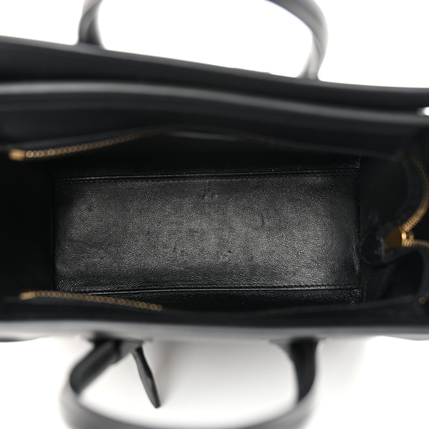 Smooth Calfskin Nano Luggage Black