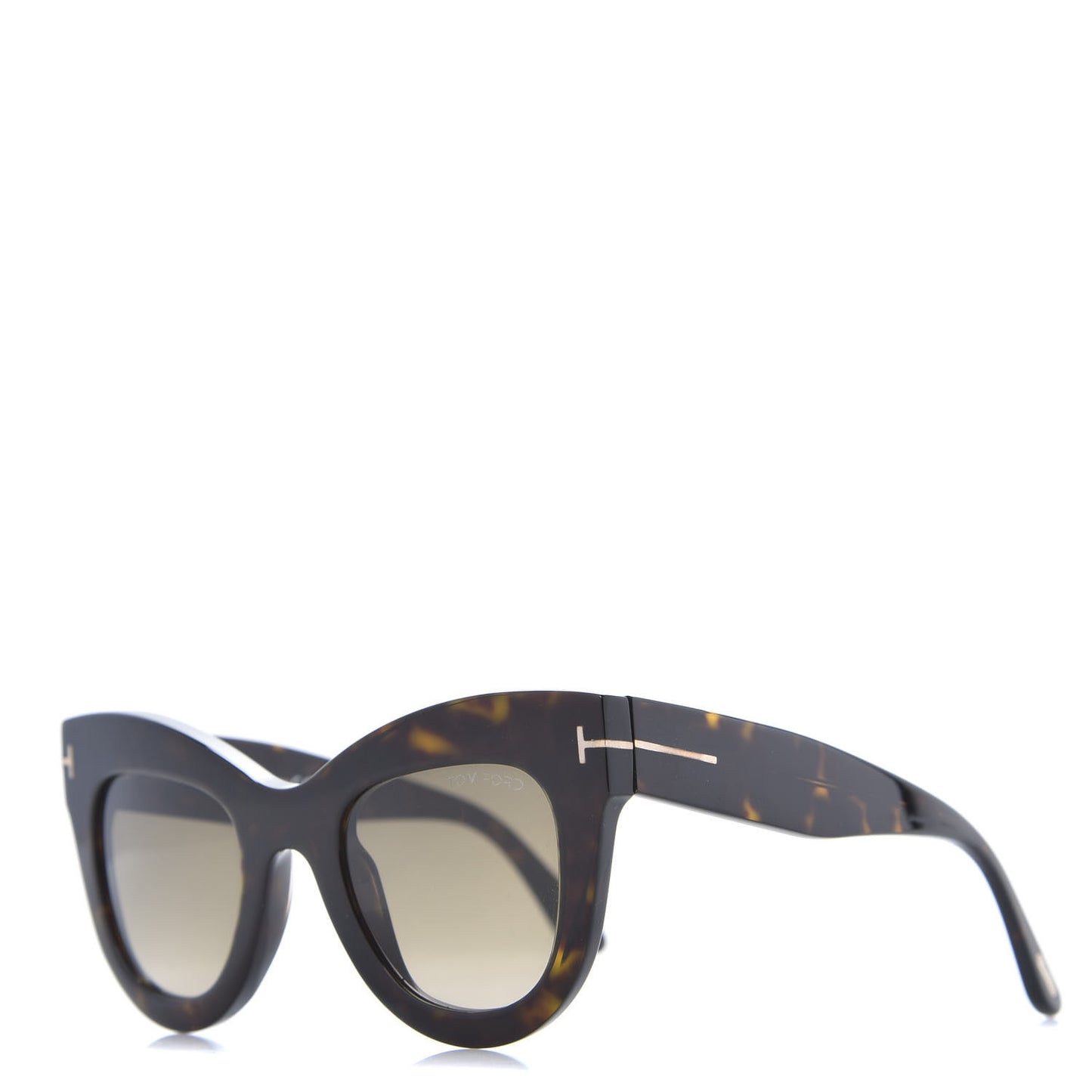 Karina Cat Eye Sunglasses TF612 Havana