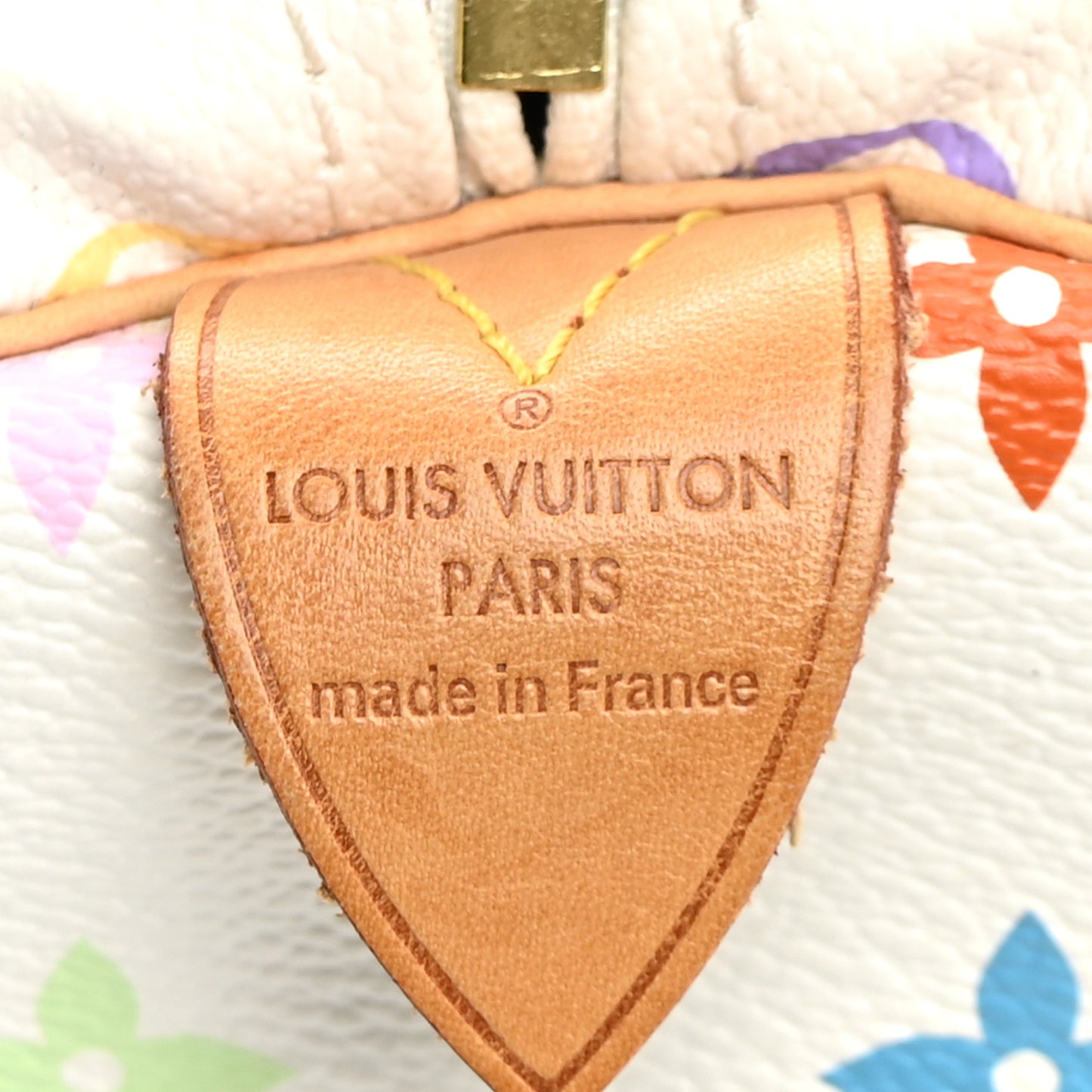 Monogram Multicolor Speedy 30 White
