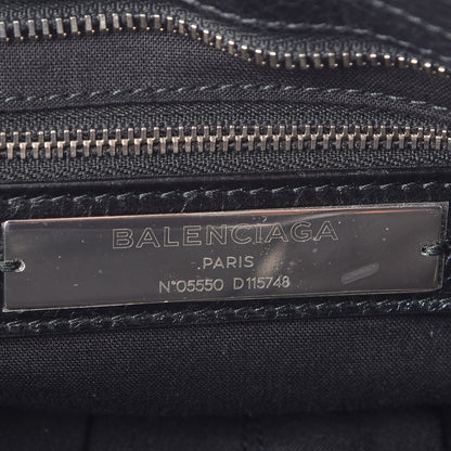Balenciaga Agneau Classic Silver Hardware City Black 7 of 8