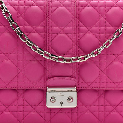 Christian Dior Lambskin Cannage Large Miss Dior Flap Sorbet 9 of 18