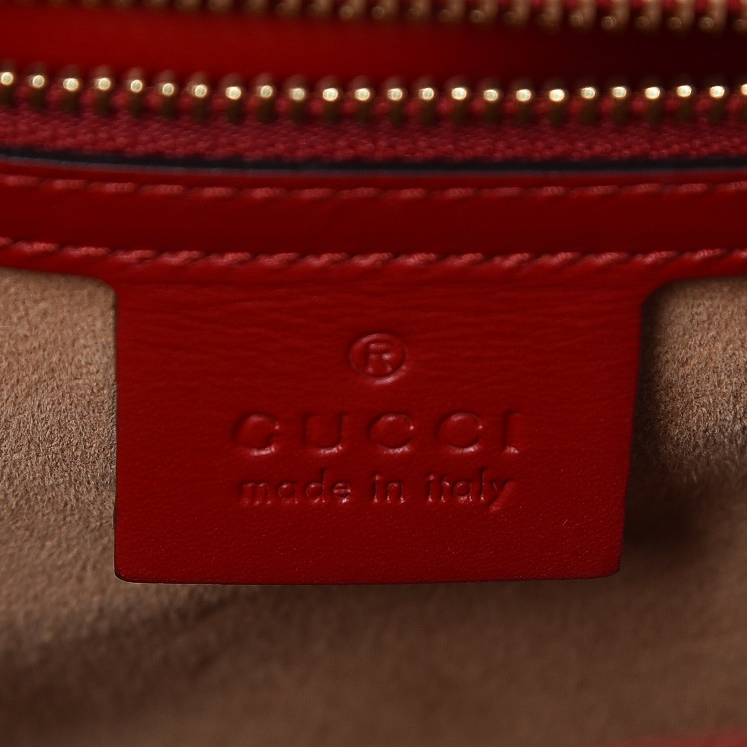 Gucci Calfskin Small Sylvie Shoulder Bag Hibiscus Red 6 of 12