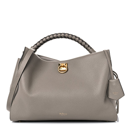 Mulberry Heavy Grain Iris Tote Grey Dark Clay 1 of 9