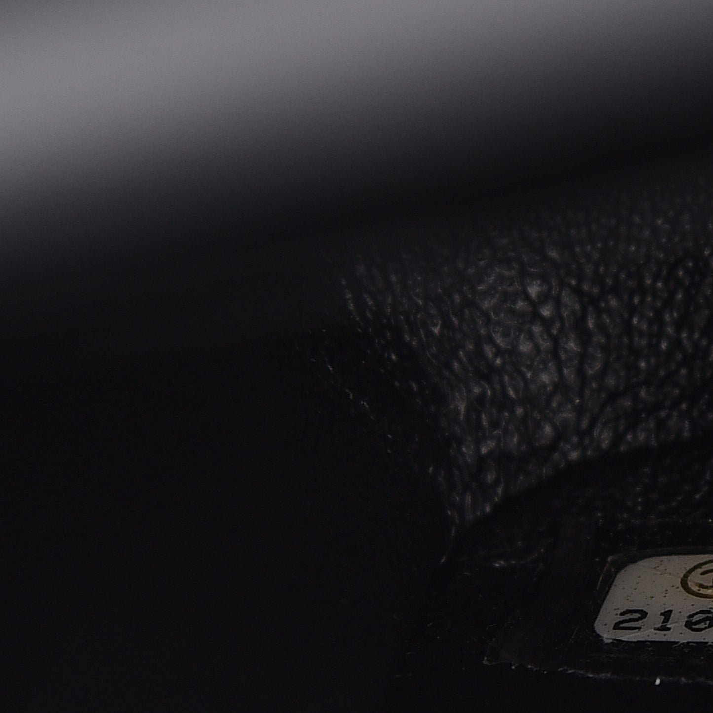 Lambskin Chevron Quilted Medium Double Flap So Black