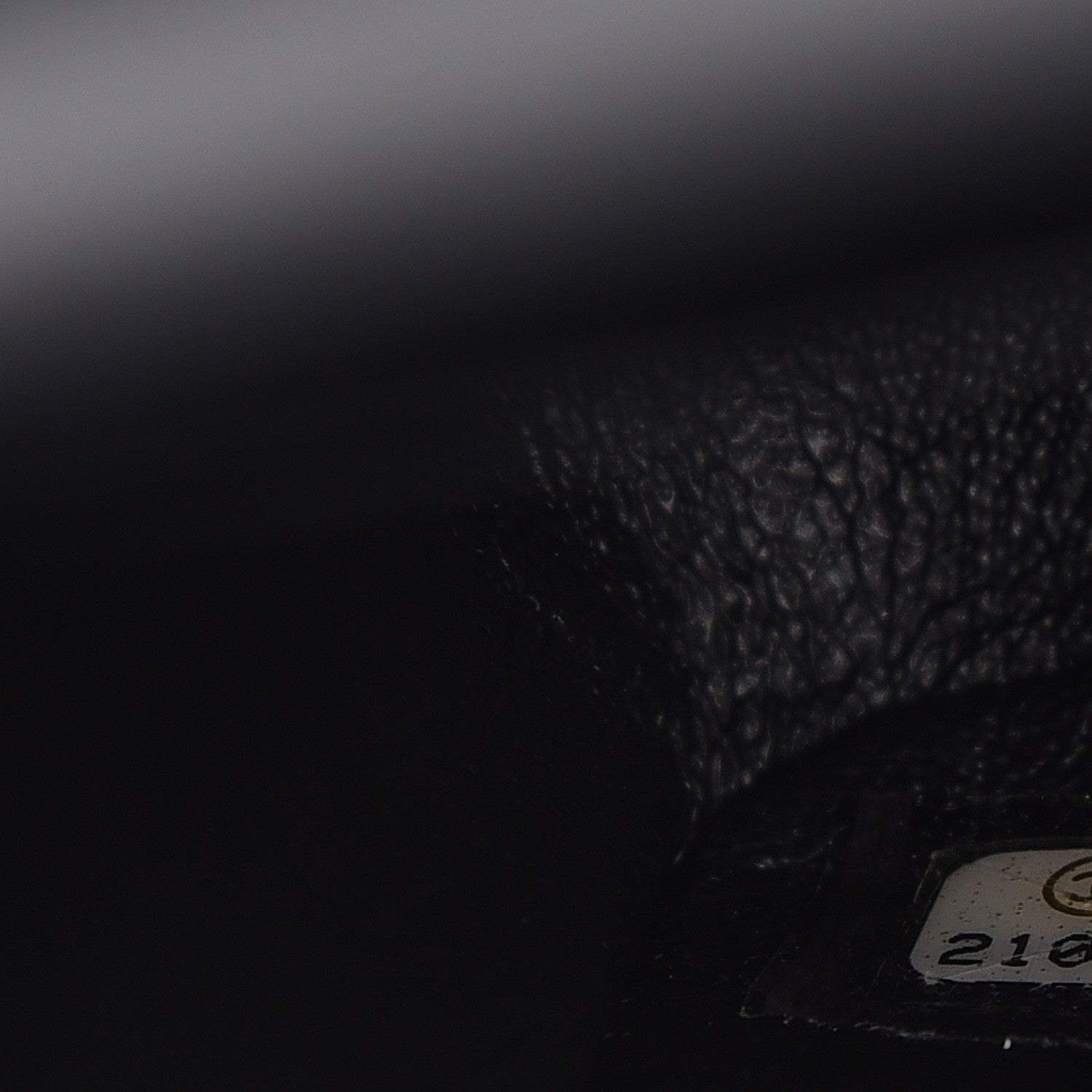 Chanel Lambskin Chevron Quilted Medium Double Flap So Black 7 of 11