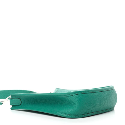Hermes Taurillon Clemence Evelyne TPM Vert Verone 3 of 4